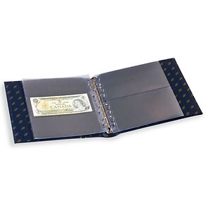 banknotes album NUMIS, classic design, blue
