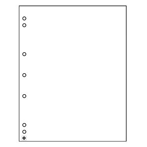 Numis interleaves, white, pack of 10