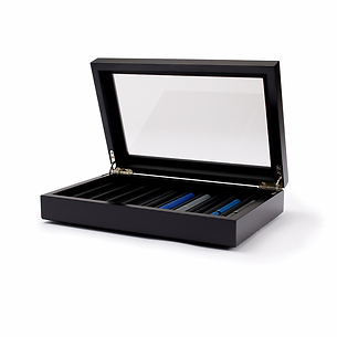 Graphis Writing instruments box, 10 compartments, black