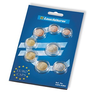 capsules EVERSLAB pour piècesde monnaie de diamètre intérieur 33 mm 