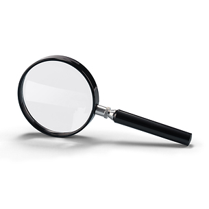 Handle magnifier LU2 with 2.5x and 5x magnification