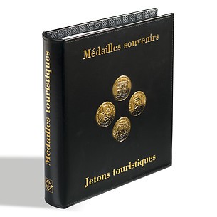 OPTIMA album for French souvenir medals incl. 5 OPTIMA-sheets