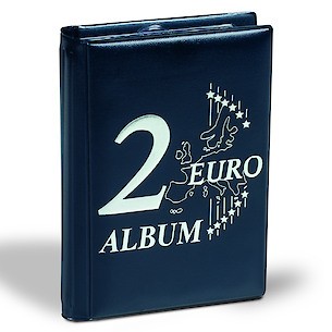 ROUTE 2-Euro pocket album for  48 2-euro coins