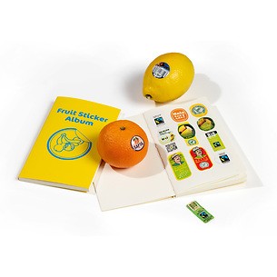 Fruit Sticker Album for up to 900 stickers