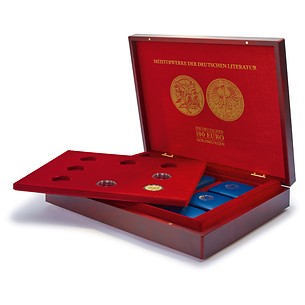 VOLTERRA Uno – coin case for 8 German 100-euro collector coins incl. boxes