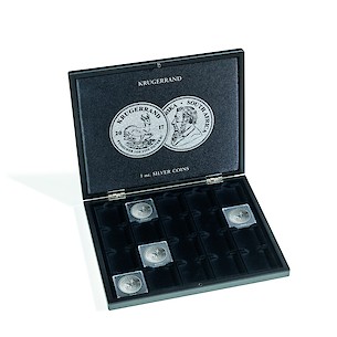 VOLTERRA presentation case for 20 “South African Krügerrand” silver coins in QUADRUM cap