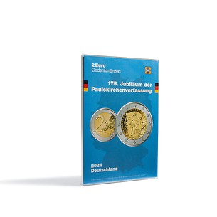 coin Card for German 2-Euro 2024 (175. Jubiläum der Paulskirchenverfassung)