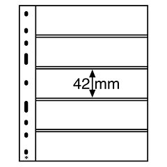 Pochettes plastique souple Optima pour cartes postales, billets de