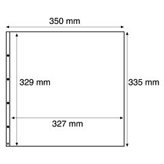 327 x 329 mm (open to top)