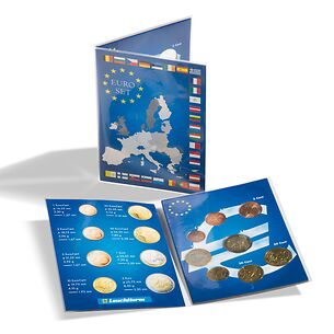 coin Card for 1 Euro coin set