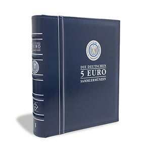 OPTIMA illustrated album for the German 5-euro collector coins, vol.1, incl. slipcase