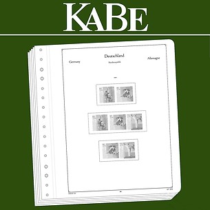 KABE OF-Illustrated album pages Federal Republic of Germanycombinations