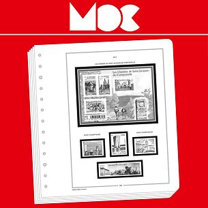 MOC album ar, r France timbres autocollants pour clients proffessionels