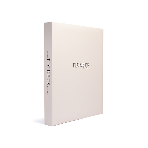 Memories album for 148 tickets and admission cards