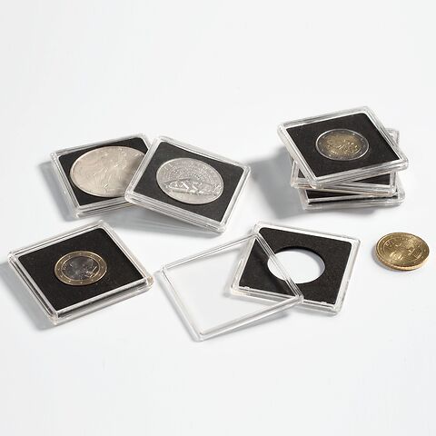 Square coin capsules QUADRUM