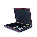 Volterra presentation case for gold bars in blister packaging