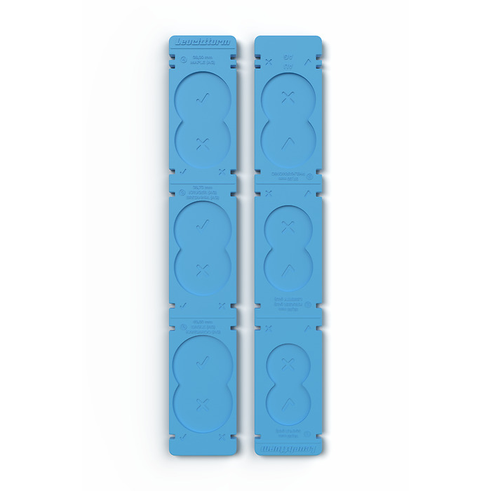 BullionRuler measuring template