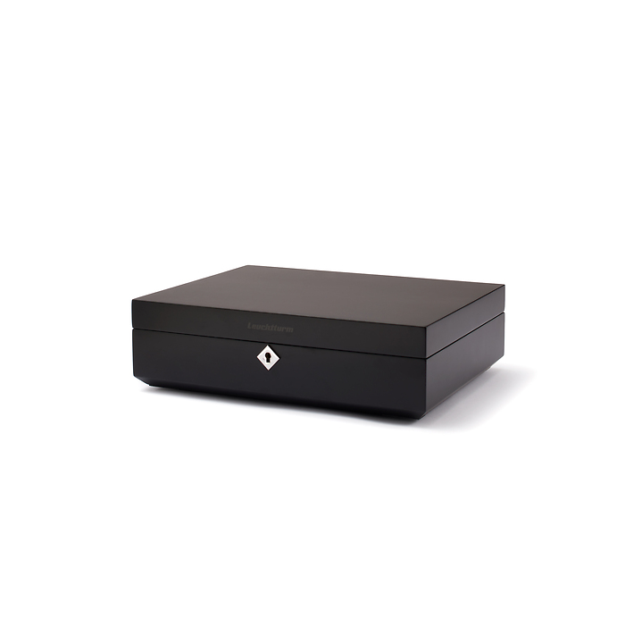 Chronos Watch box, 8 compartments, taupe