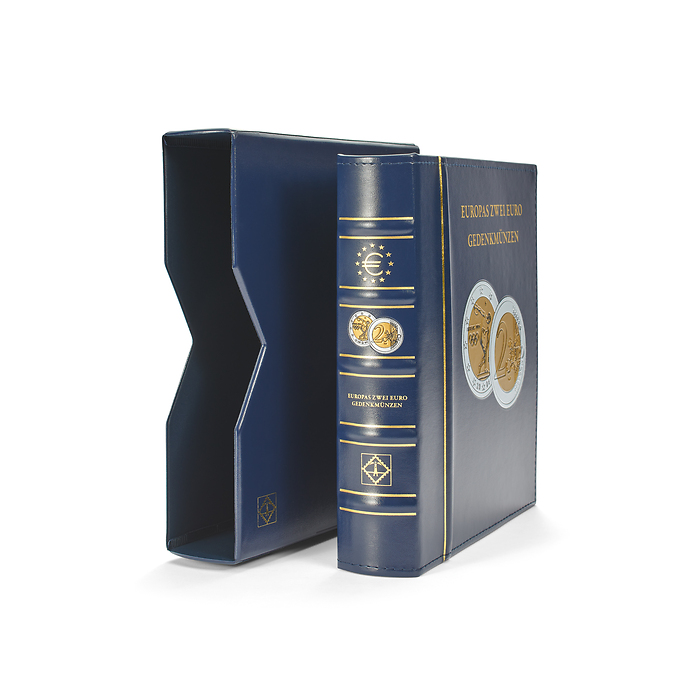 Optima Classic album “European 2-Euro commermomative coins” incl. slipcase, volume 5