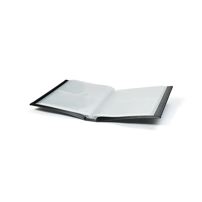 Konvolut 2C, Album for 100 large banknotes and postcards up to A5 size, black