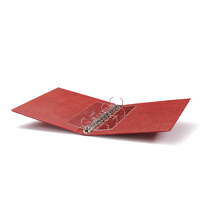 Vario F Ringbinder incl. slipcase, red
