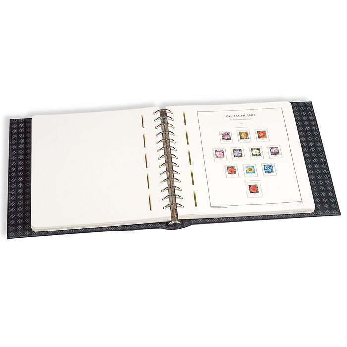 LIGHTHOUSE ring binder EXCELLENT DE, in classic design with slipcase, red