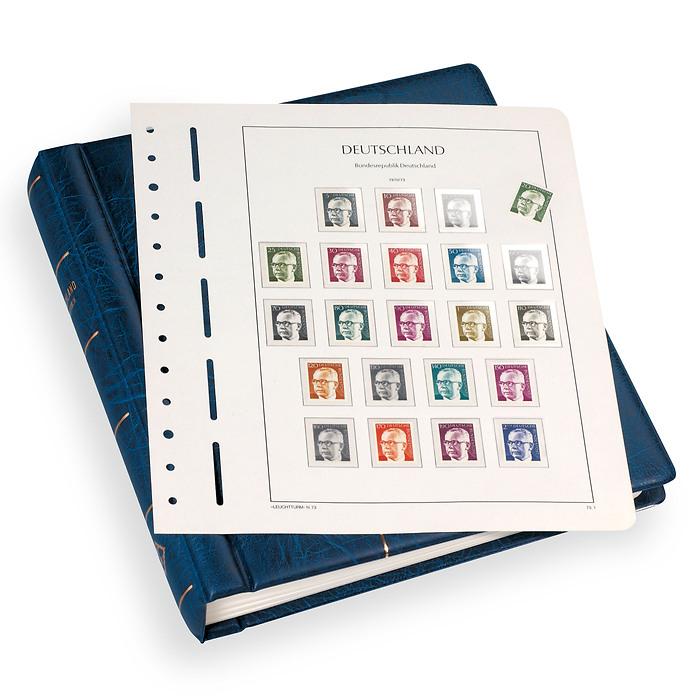 Perfect DP turn-bar binder, incl. slipcase, red