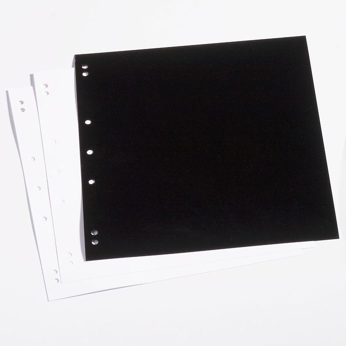 plastic sheets ENCAP, interleaves, black