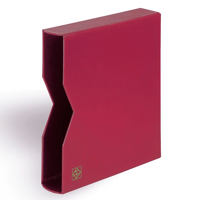 Slipcase for ringbinder OPTIMA, in classic design, red