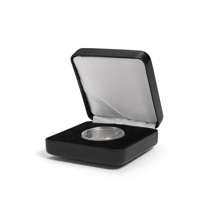 Nobile coin case for Ø 34 mm,  black