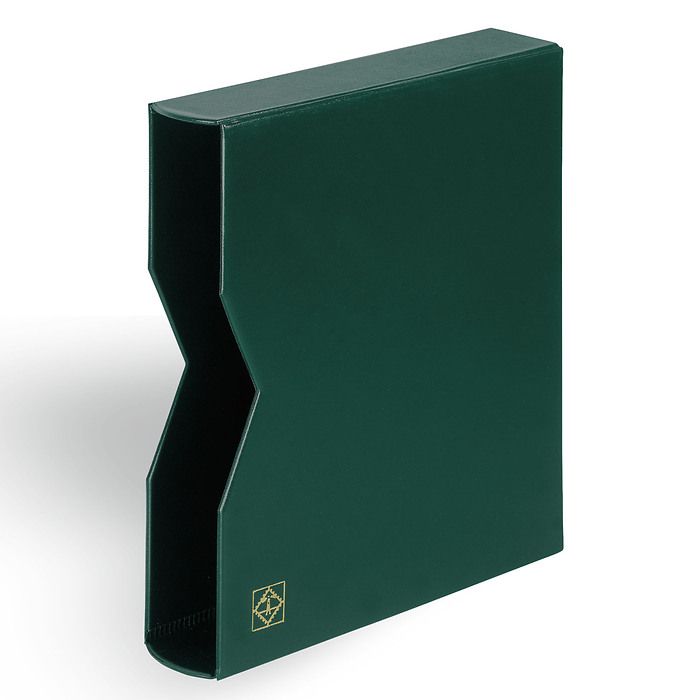 Slipcase for ringbinder OPTIMA, in classic design, green