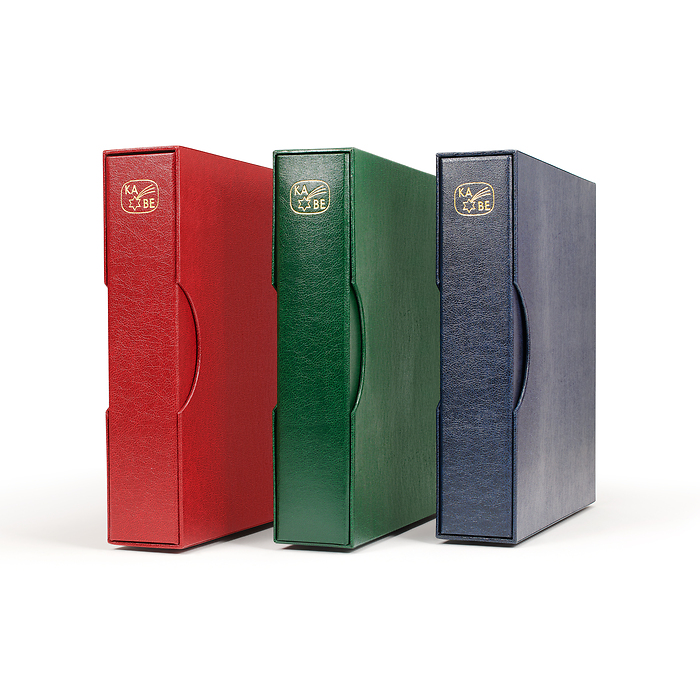 KABE Delta A bolt binder, incl. slipcase, red