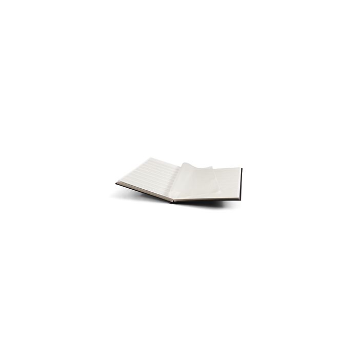 Basic stockbook, DIN A4, 32 white pages, unpadded cover, black