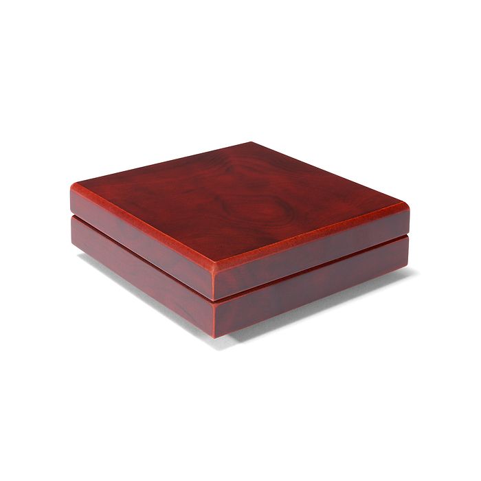 Small coin box VOLTERRA, for certified coin holders (Slabs)