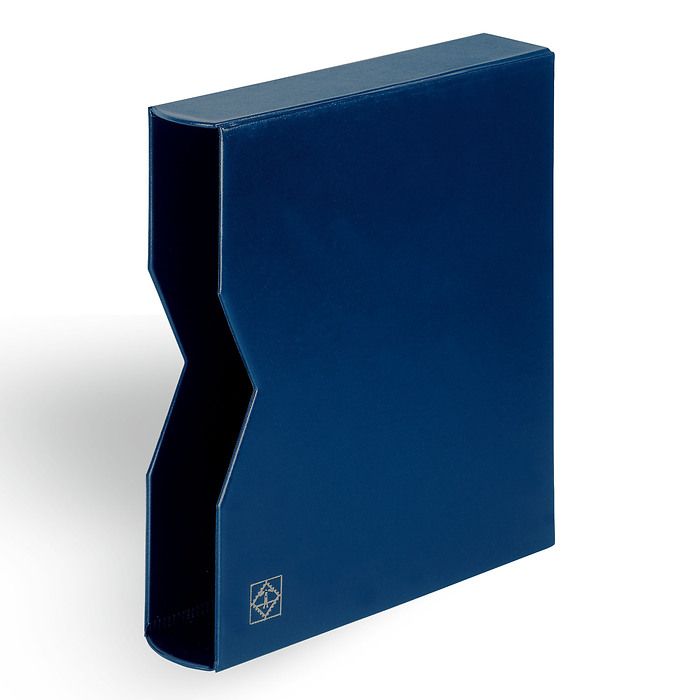 Slipcase for ringbinder OPTIMA, in classic design, blue