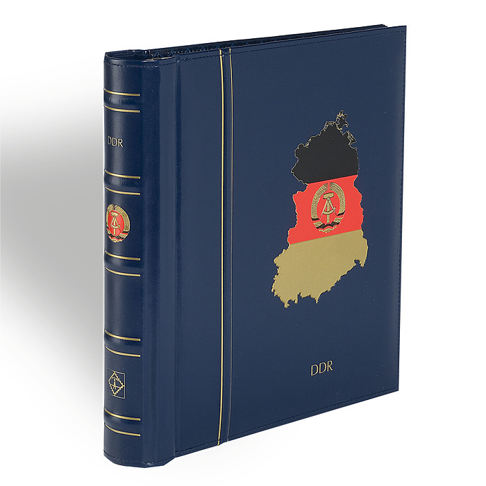 Lighthouse SF-Illustrated album Perfect DP, classic design DDR 1949-1969, blue