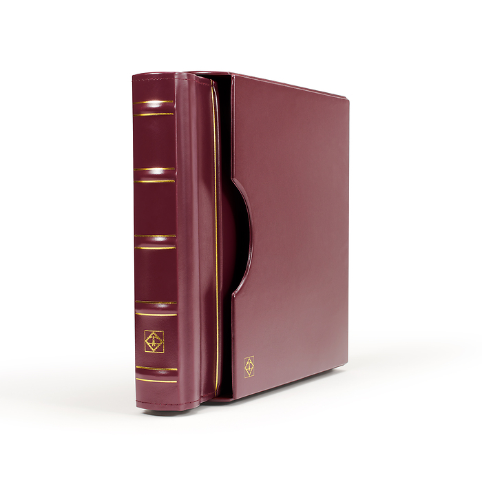 Perfect DP turn-bar binder, incl. slipcase, red