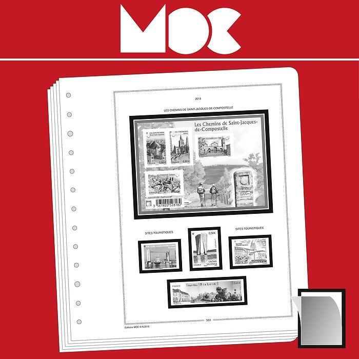 MOC SF Illustrated Album Pages Bureaus de la Mèr Égée