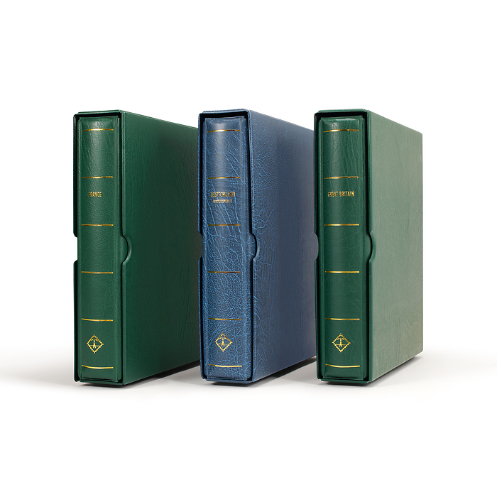 LIGHTHOUSE 'PERFECT' Turn-barBinder imprint Austria, incl. slipcase green