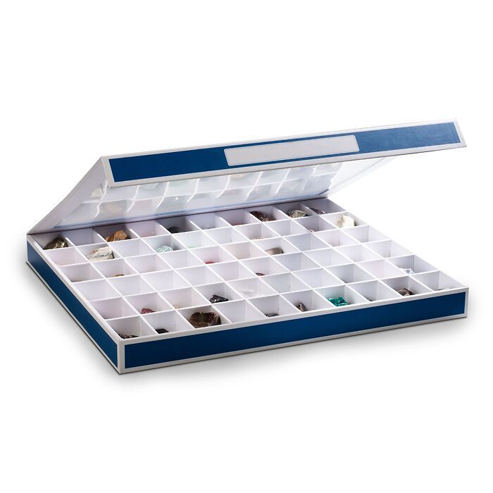 Collector box K60 with 60 compartments, blue