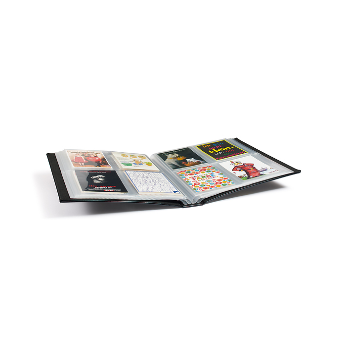 Konvolut 4C Album for 400 postcards, black