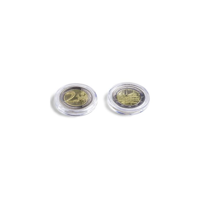 Ultra Perfect Fit coin capsules for 2 euro (25.75 mm), pack of 100