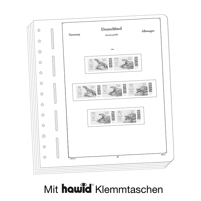 Lighthouse SF Illustrated album pages Fed. Rep. Germany combinations 2011-2025