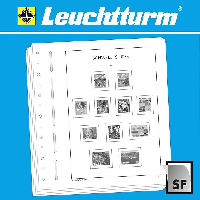 LIGHTHOUSE Illustrated album pages Switzerland 2015-2019
