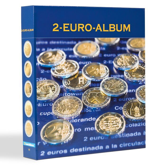 NUMIS illustrated album 2€ commemorative coins for all eurozone countries, Fr/Eng, Vol. 7