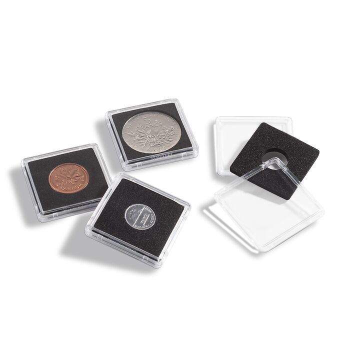 QUADRUM Mini coin capsules 13  mm, pack of 10
