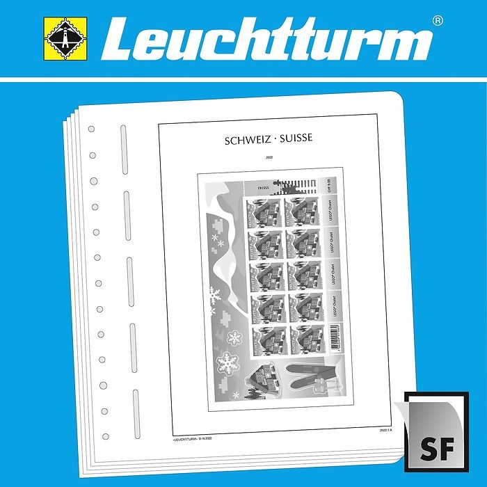 LIGHTHOUSE SF Supplement Switzerland-Miniature Sheet 2018