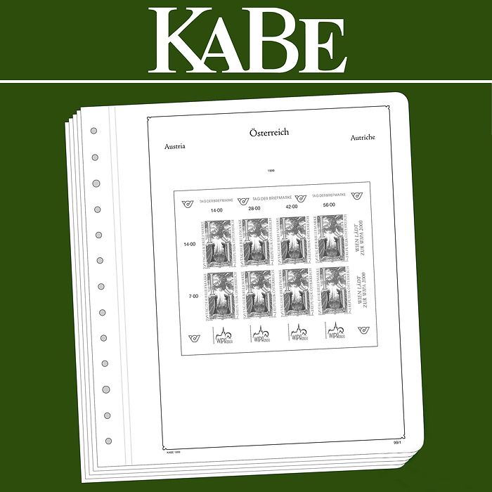 KABE OF Supplement Austria - Miniature Sheet 2018