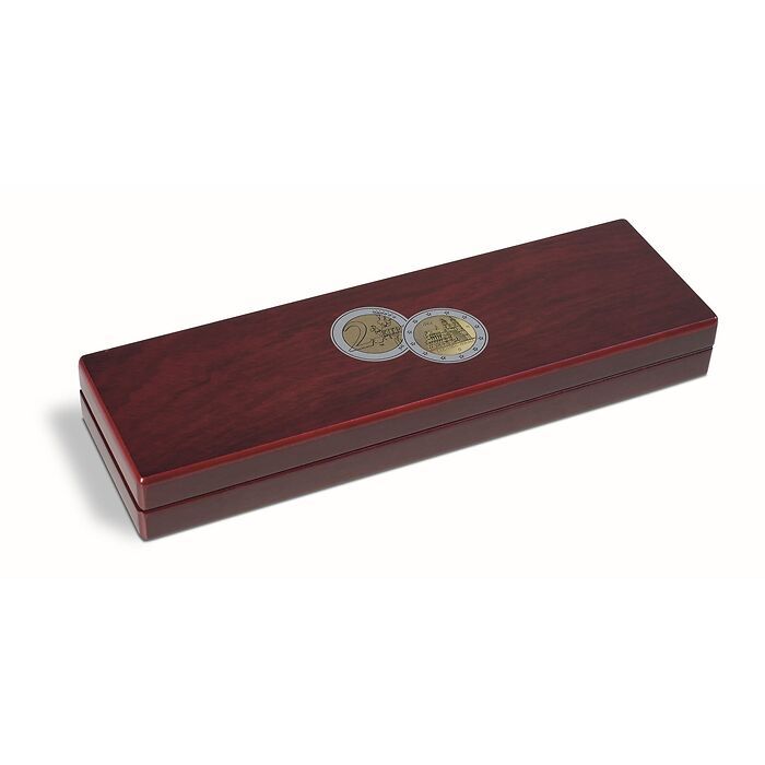 VOLTERRA coin etui for 5 German 2-euro commemorative coins from Saxony-Anhalt (2021)