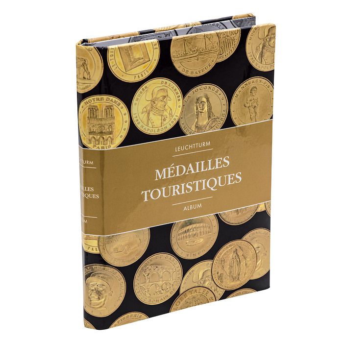 Pocket album for 36 Tourism Medals (Médailles Touristiques)